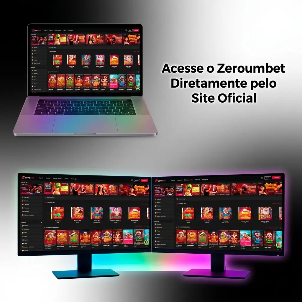 Acesse o Zeroumbet pelo site oficial sem instalar aplicativos, com apostas e cassino disponíveis no navegador