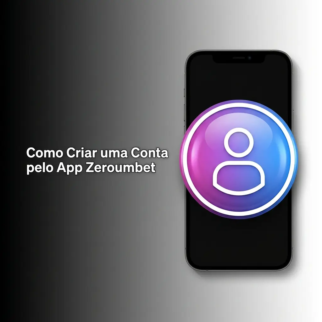Tela do app Zeroumbet mostrando o processo de cadastro com campos de dados pessoais e botão de confirmar