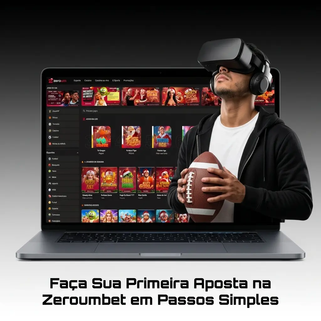 Guia passo a passo para fazer sua primeira aposta na Zeroumbet com depósito via Pix e escolha de esportes