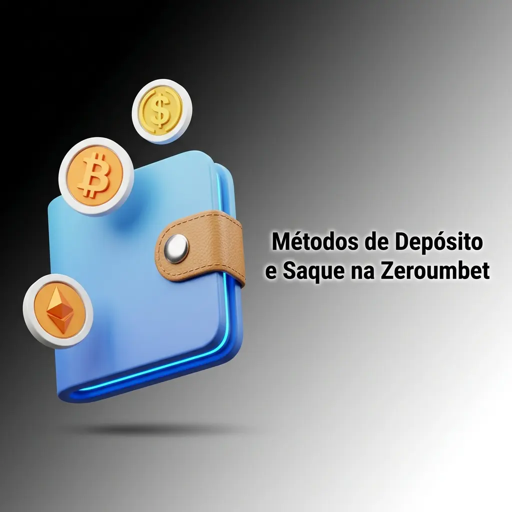 Métodos de depósito e saque na Zeroumbet: Pix, Boleto, Cartões, Criptomoedas e Carteiras Digitais