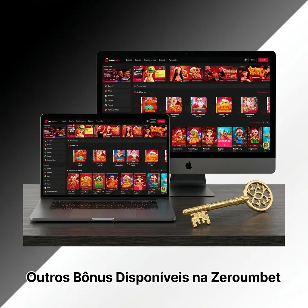 Bônus de recarga, fidelidade, cashback e promoções temáticas disponíveis na Zeroumbet para seus usuários