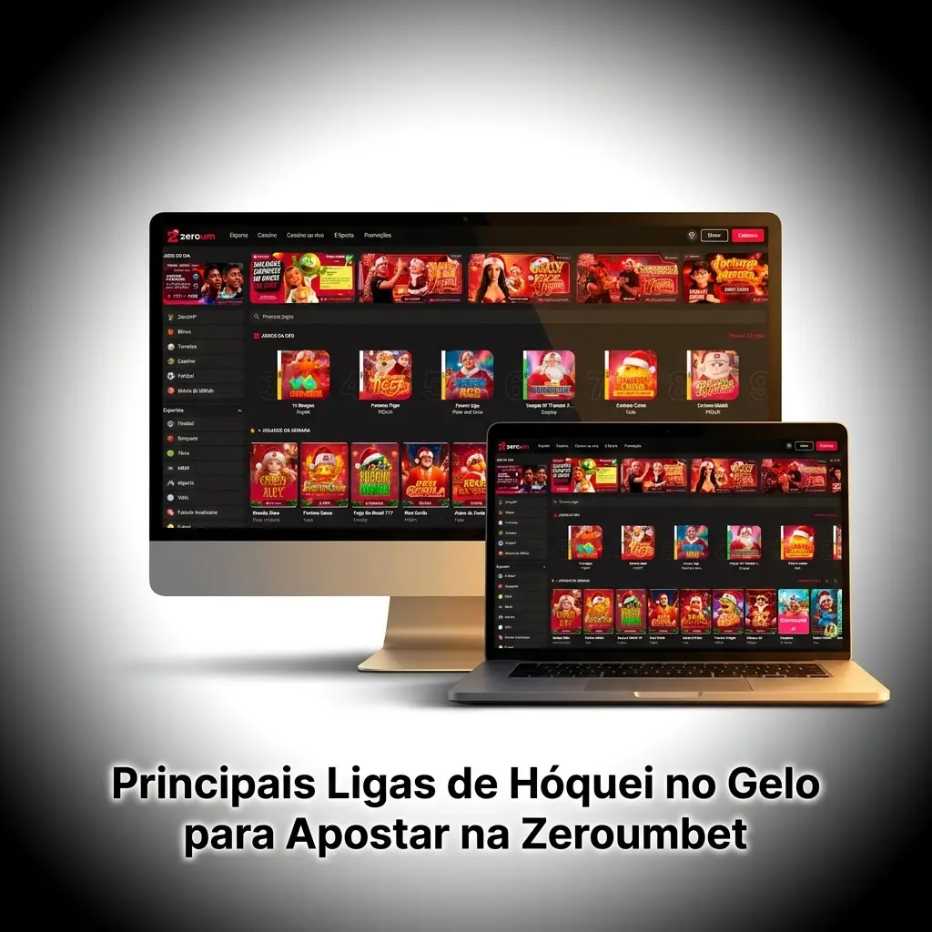Principais ligas de hóquei no gelo para apostar: NHL, KHL, SHL, AHL e mais na Zeroumbet