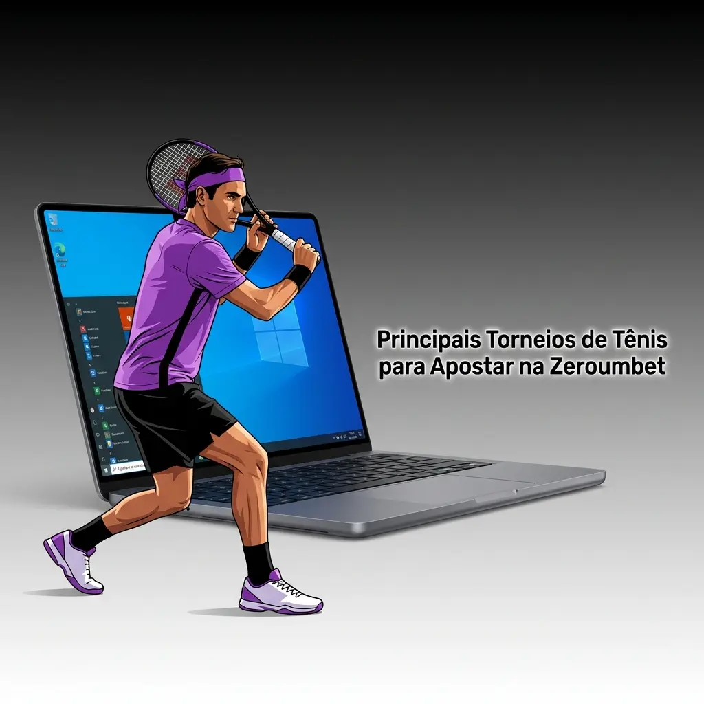 Principais torneios de tênis para apostar na Zeroumbet: Grand Slams, ATP e WTA Finals com mercados completos.
