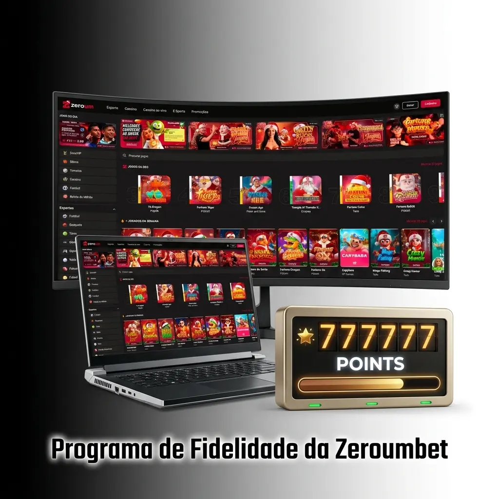 Programa de fidelidade da Zeroumbet com recompensas crescentes para jogadores ativos, incluindo cashback e odds melhoradas