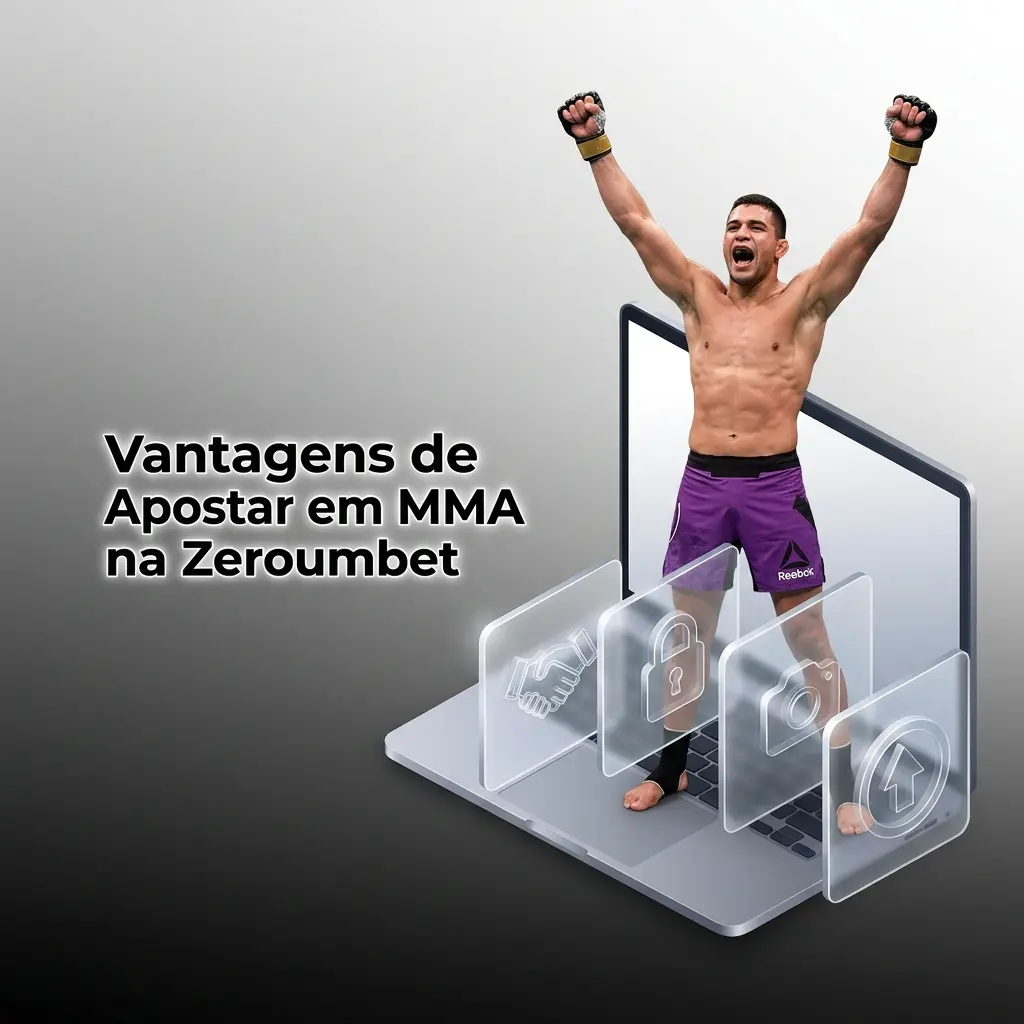 Vantagens de apostar em MMA na Zeroumbet: odds competitivas, mercados variados, ao vivo e Pix