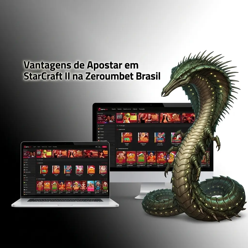 Vantagens de apostar em StarCraft II na Zeroumbet Brasil: bônus, Pix, suporte 24h e odds competitivas