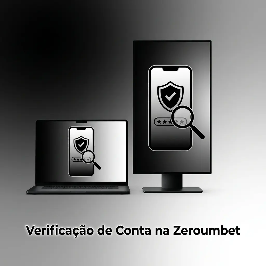 Verificação de conta na Zeroumbet com envio de documentos de identidade e comprovante de residência para KYC