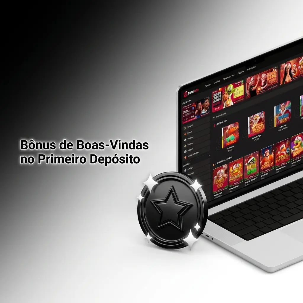 Bônus de boas-vindas Zeroumbet: 100% no 1º depósito até R$500 para cassino e apostas esportivas