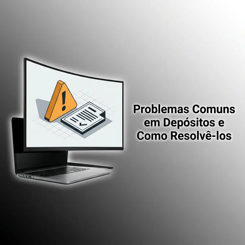 Problemas comuns em depósitos: Pix expirado, cartão recusado, conta não verificada e como resolver cada situação.