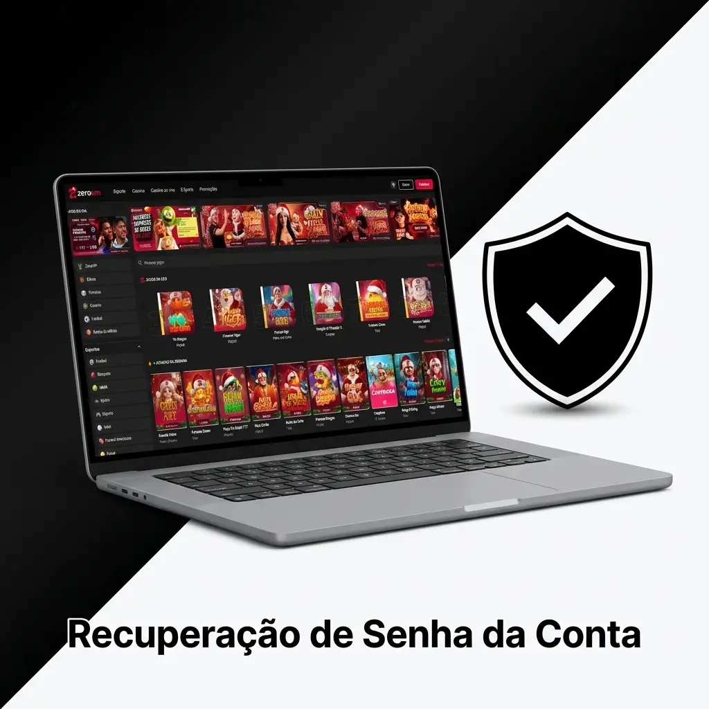 Passo a passo para recuperação de senha de conta via site ou aplicativo com e-mail ou SMS